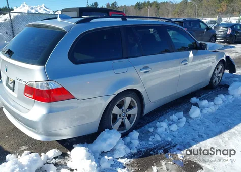 2006 BMW 530Xit из США, поврежденный, VIN WBANN73576CN01785